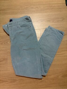 NYDJ Light Blue Corduroy Leggings with Lift Tuck Technology Women’s 12